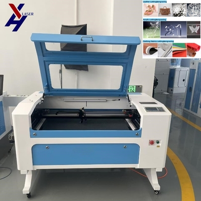 অনুকূল ছাড় 3D 80W 100W 4060 CO2 লেজার খোদাই কাচ / কাঠ / চামড়া জন্য