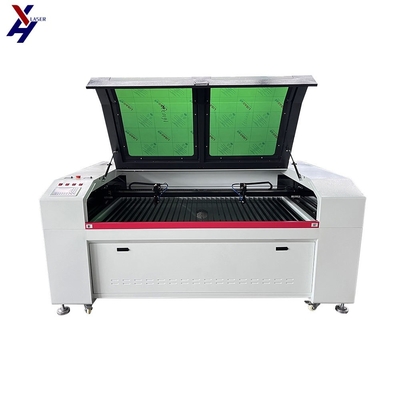 150W ডাবল হেড সিও 2 লেজার কাটিং এবং খোদাই মেশিন খুচরা শিল্পের জন্য 3 ডি বৈশিষ্ট্য সহ এক্রাইলিক এমডিএফ গ্লাসের জন্য টেকসই