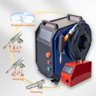 বায়ু শীতল 1500W 2000W লেজার ওয়েল্ডার লেজার ওয়েল্ডিং মেশিন জন্য স্টেইনলেস স্টীল তামা অ্যালুমিনিয়াম