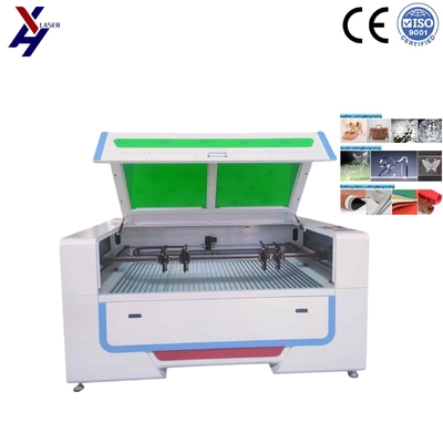 80W 100W 130W 150W ডাবল হেডস কাটিং সহ সেরা লেজার কাঠ খোদাইকারী
