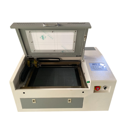 3020 4040 ছোট CO2 লেজার এনগ্রেভার 40W 50W রাবার স্ট্যাম্প এক্রাইলিকের জন্য